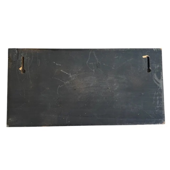 Vtg Wood Peg Wall Hanger Hand Painted Tigers in Jungle, Head and Neck the Peg - Picture 5 of 5